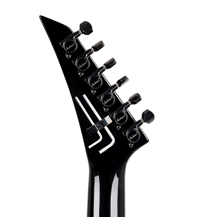 Jackson USA Select King V KV2 Abanoz Klavye Gloss Black Elektro Gitar